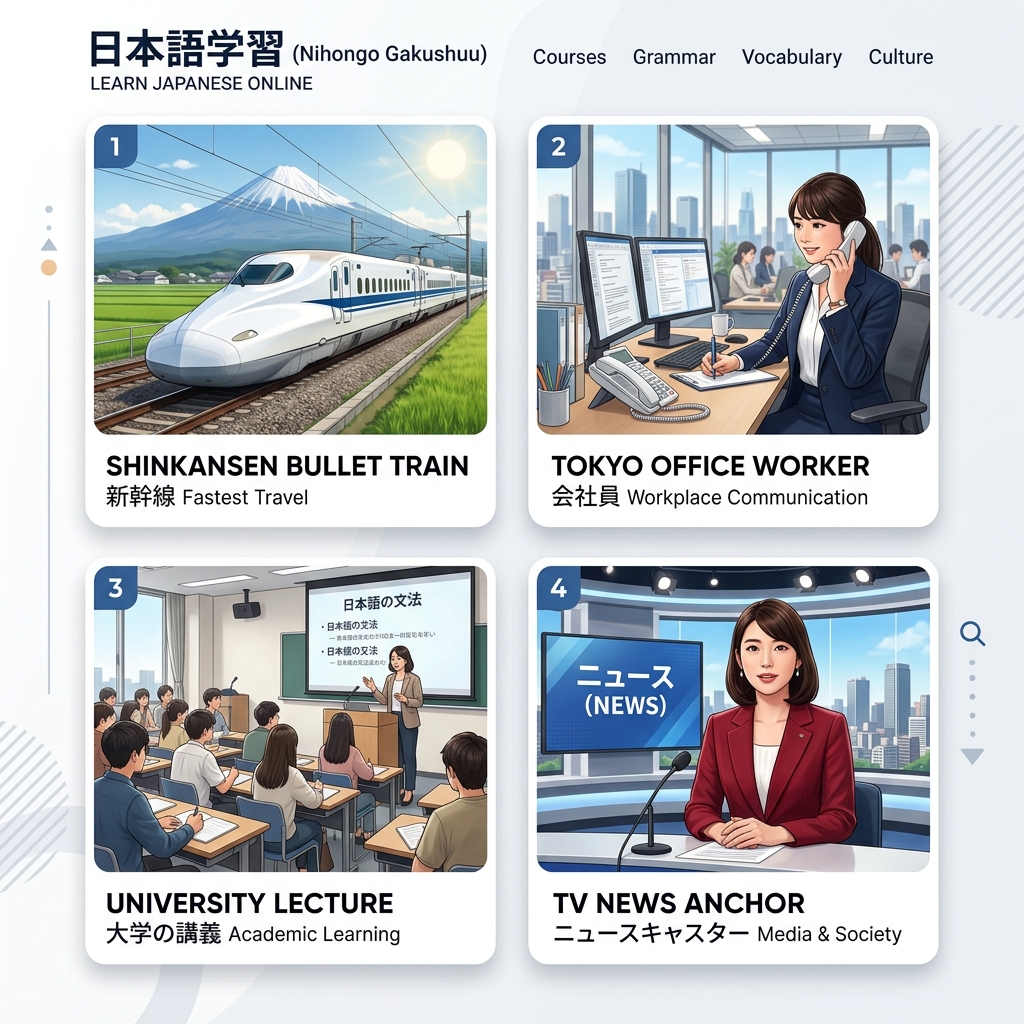 Japanese Listening Scenarios